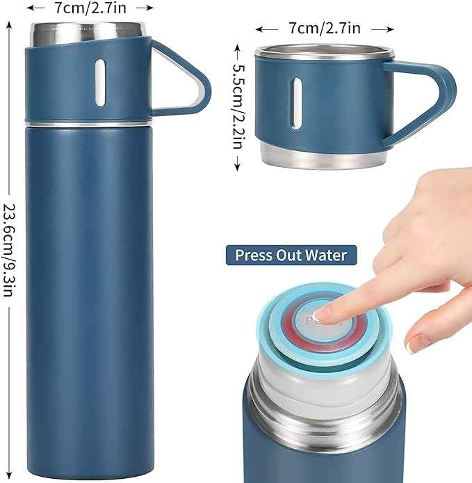 French Vacuum Flask Gift Set - janStoria
