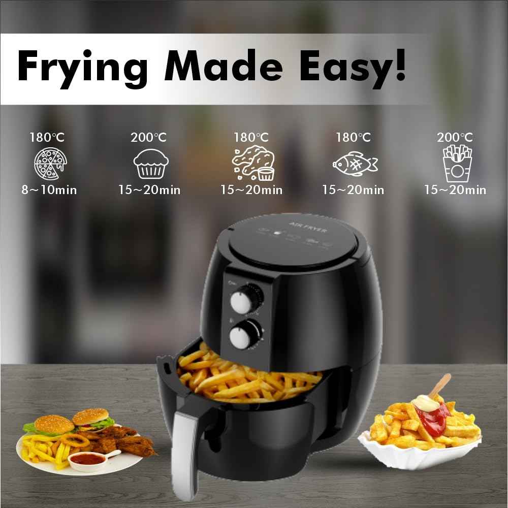 Healthy Cooking Bundle - DLC 3.6L Air Fryer | 2-Year Warranty