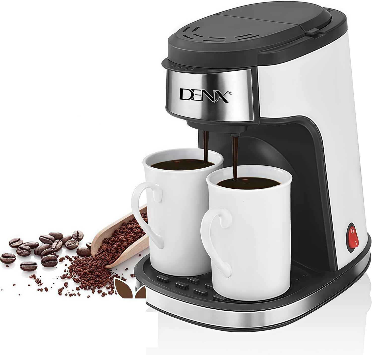 ضمان سنتين - ماكينة صنع القهوة دنكس الأوتوماتيكية | Denx - Automatic Coffee Maker - 2 Years Warranty