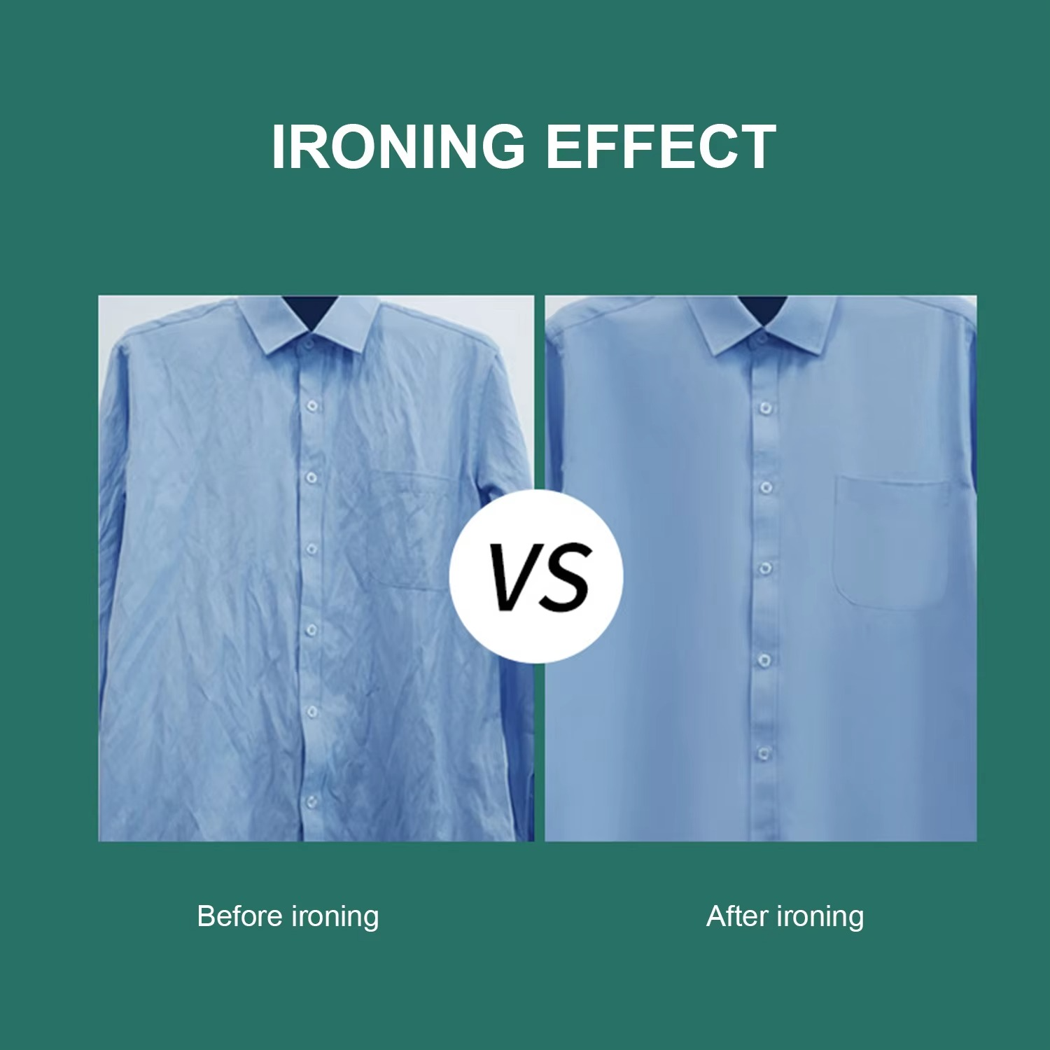 مكواة بخار ميني كويك بريس – جهاز بخار محمول للسفر والمنزل | Portable 2 in 1 Steam Iron