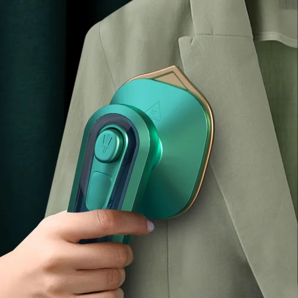 مكواة بخار ميني كويك بريس – جهاز بخار محمول للسفر والمنزل | Portable 2 in 1 Steam Iron