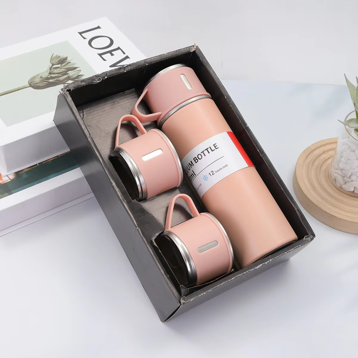 French Vacuum Flask Gift Set