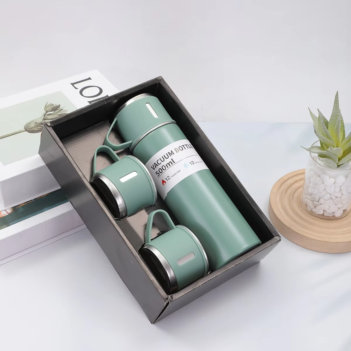 French Vacuum Flask Gift Set