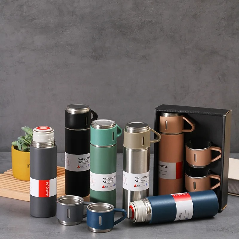 French Vacuum Flask Gift Set - janStoria