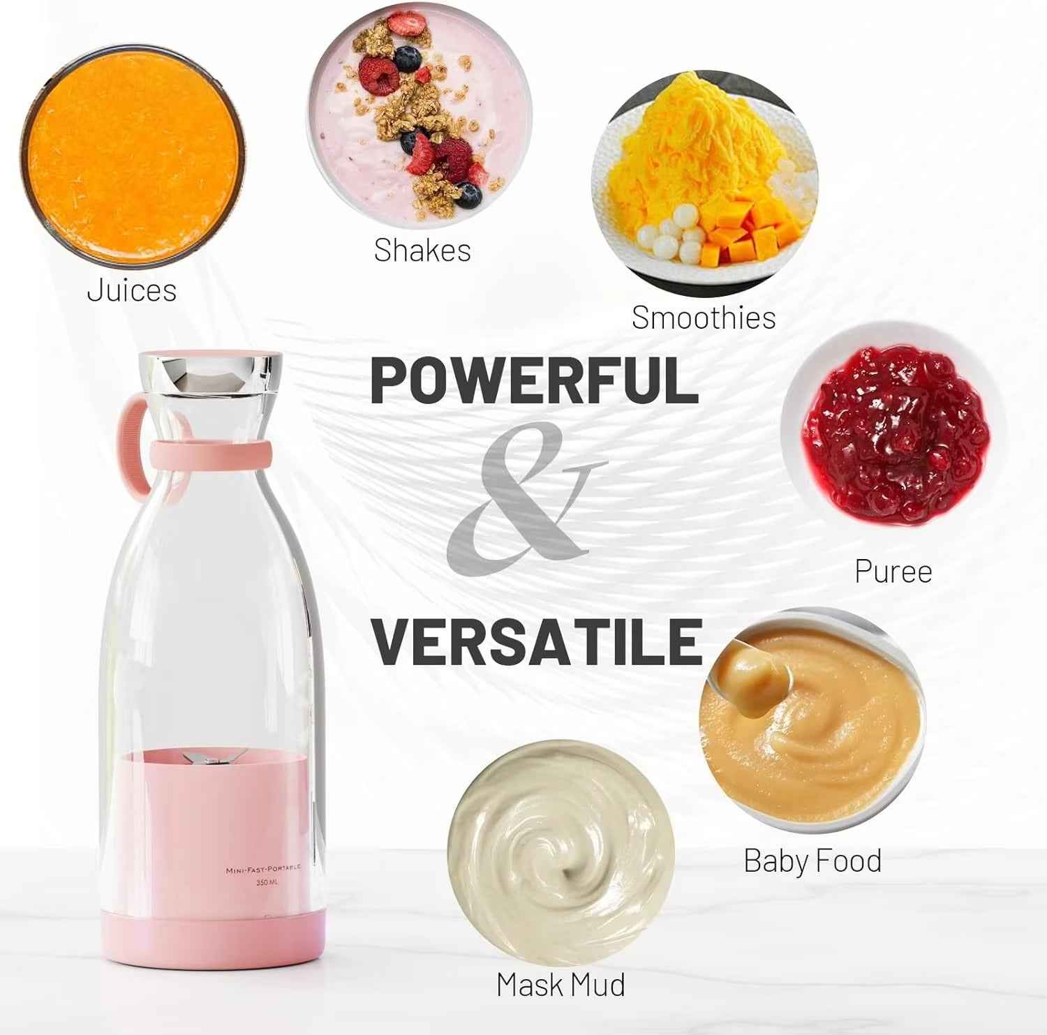 Portable Juicer Bottle